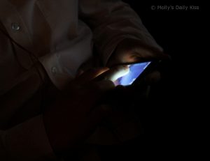 Ipod Touch in the dark