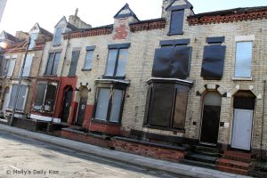 boarded up houses in Liverpool