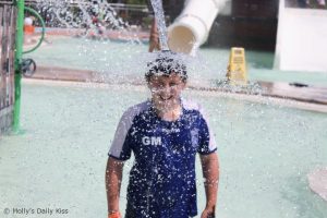waterboywm Boy under water fountain