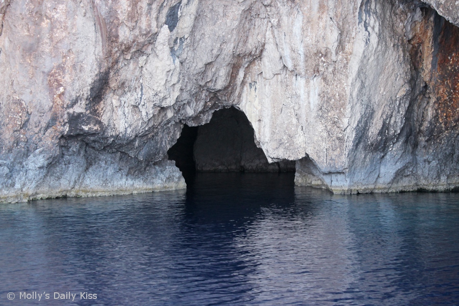 Blue Caves around Zante
