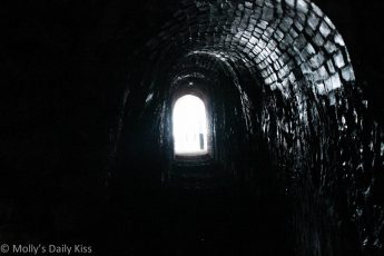 Light at the end of the tunnel photograph