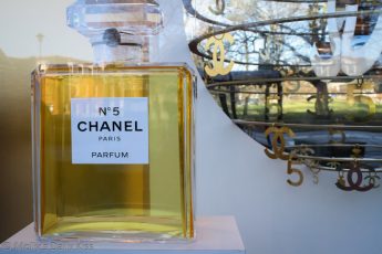 Giant bottle of Chanel No.5