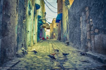 Alley way in Sousse Tunisia