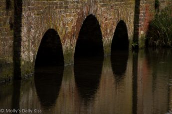 Water flow through bridge tunnels