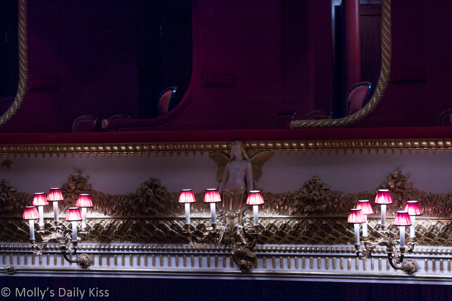Royal Opera House theatre box seats London