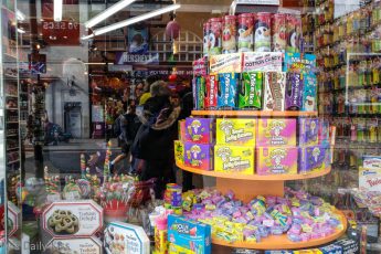 sweet shop in Camden London