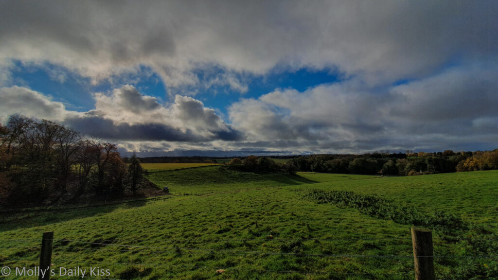 looking over the landscape from Tewin church